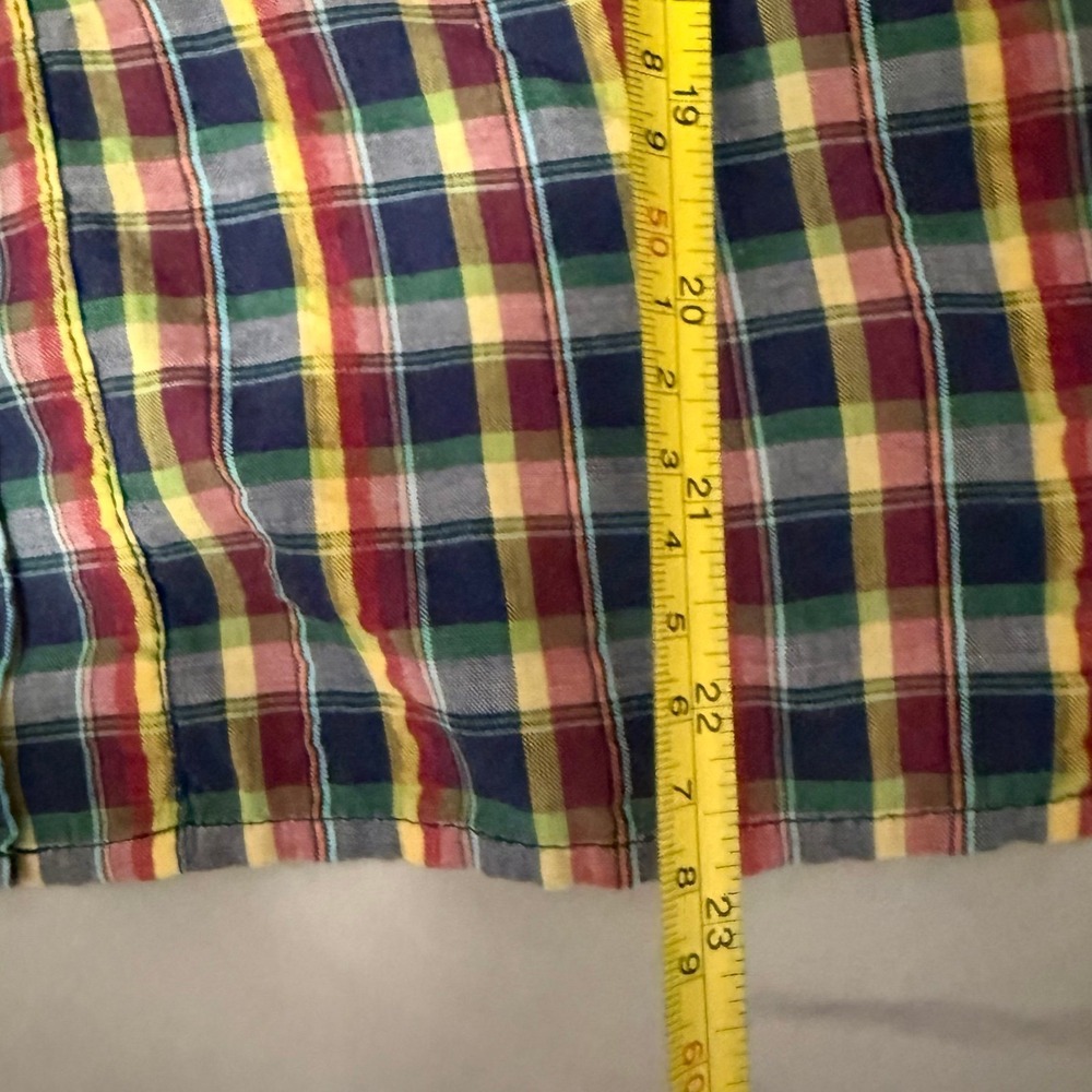 Vintage Esleep plaid sleep pajama set shorts - Picture 9 of 11